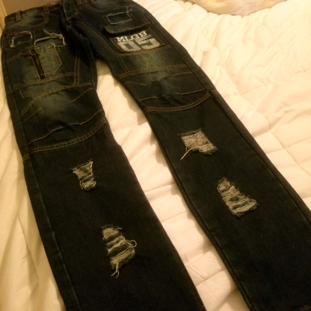 BiePa Jean's mens size 28 new project center jeans